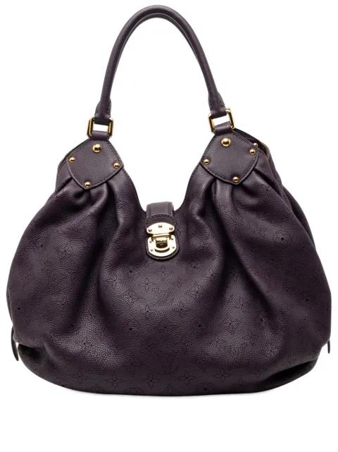 2011 Monogram Mahina L hobo bag by LOUIS VUITTON 