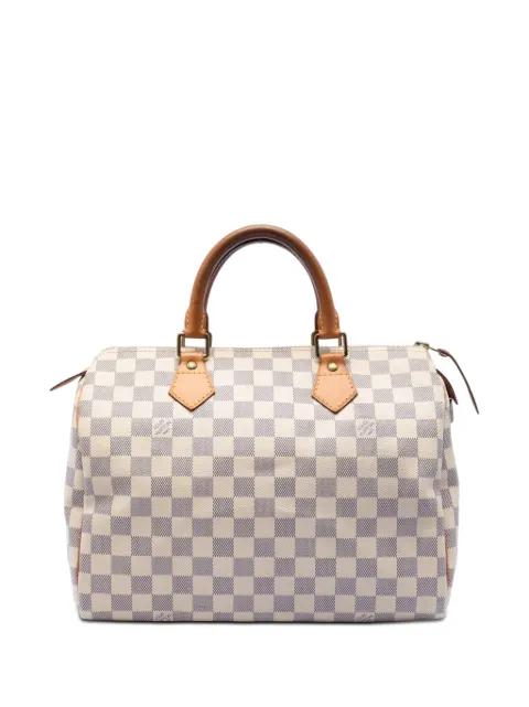 2012 Damier Azur Speedy 30 boston bag by LOUIS VUITTON 