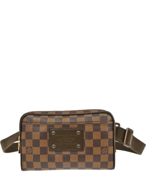 2012 Damier Ebene Brooklyn belt bag by LOUIS VUITTON 