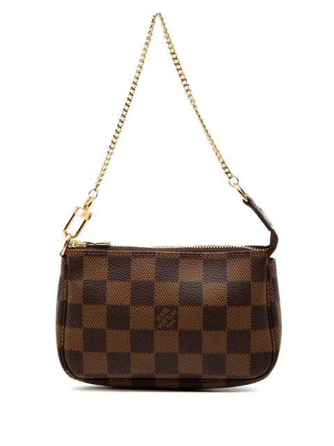 2012 Damier Ebene Mini Pochette Accessoires handbag by LOUIS VUITTON 