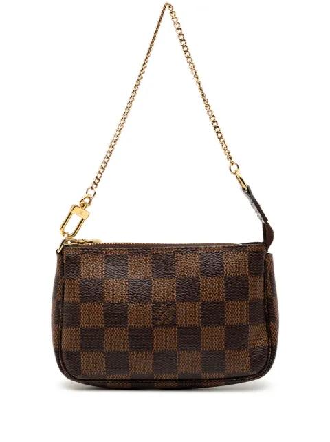 2012 Damier Ebene Mini Pochette Accessoires handbag by LOUIS VUITTON 