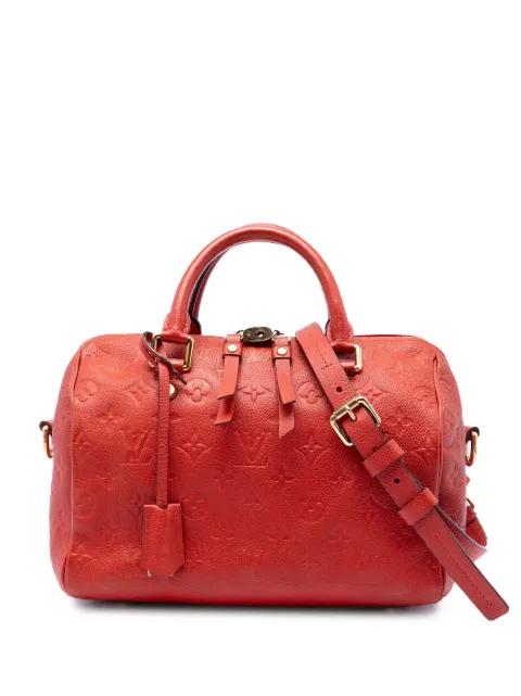 2012 Monogram Empreinte Speedy Bandouliere 25 satchel by LOUIS VUITTON 