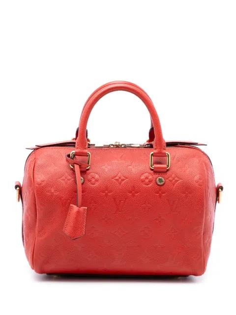 2012 Monogram Empreinte Speedy Bandouliere 25 satchel by LOUIS VUITTON 