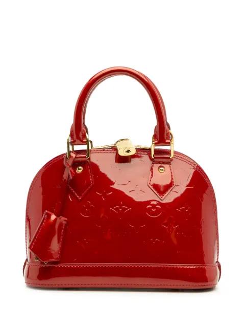 2012 Monogram Vernis Alma BB satchel by LOUIS VUITTON 
