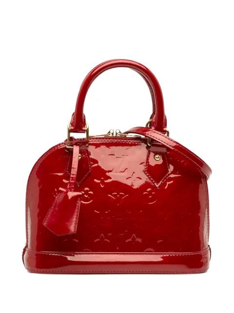 2012 Monogram Vernis Alma BB satchel by LOUIS VUITTON 