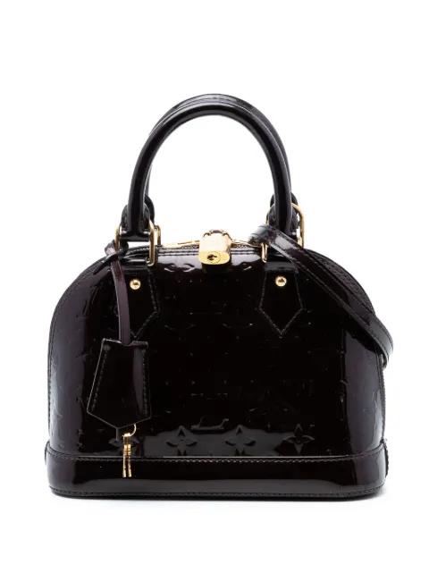 2012 Monogram Vernis Alma BB satchel by LOUIS VUITTON 