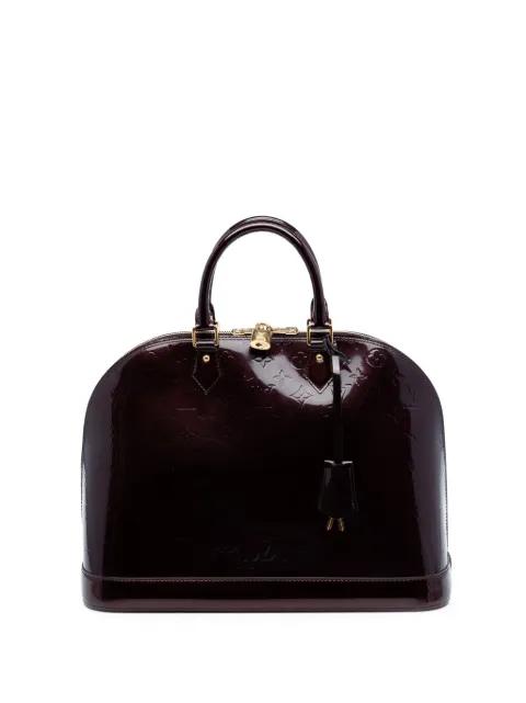 2012 Monogram Vernis Alma GM handbag by LOUIS VUITTON 
