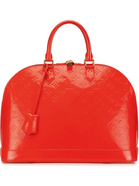 2012 Monogram Vernis Alma GM handbag by LOUIS VUITTON 
