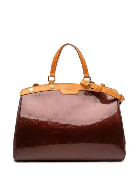 2012 Monogram Vernis Brea MM satchel by LOUIS VUITTON 