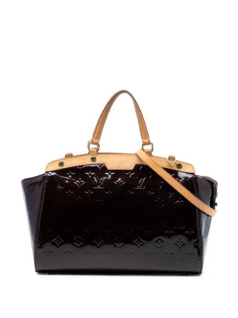 2012 Monogram Vernis Brea MM satchel by LOUIS VUITTON 