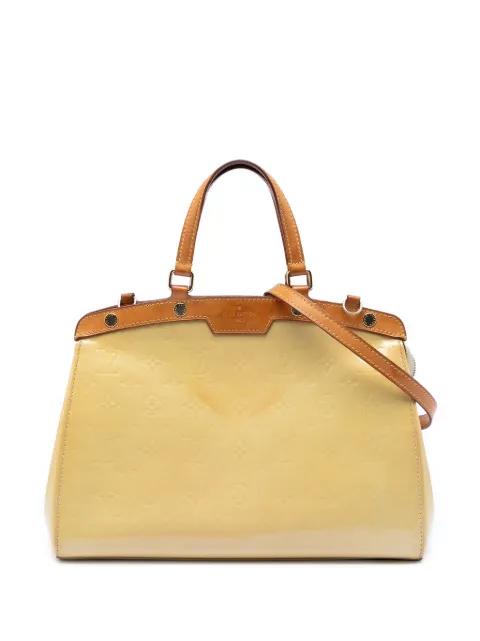 2012 Monogram Vernis Brea MM satchel by LOUIS VUITTON 