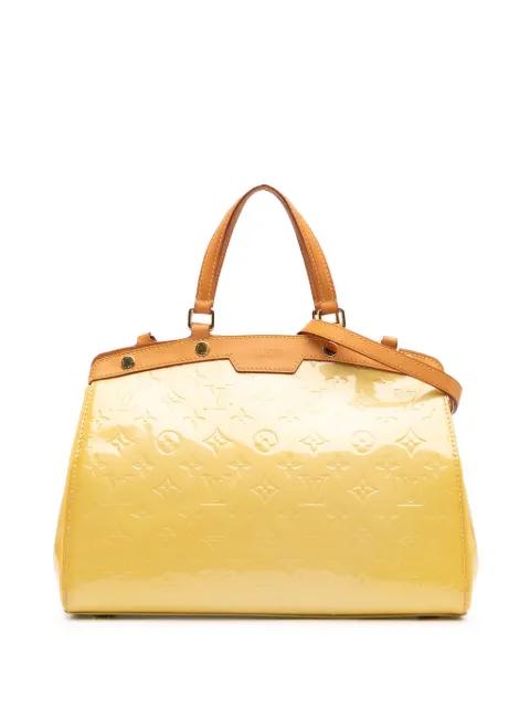 2012 Monogram Vernis Brea MM satchel by LOUIS VUITTON 