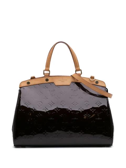 2012 Monogram Vernis Brea MM satchel by LOUIS VUITTON 