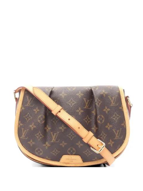 2012 PM Menilmontant monogram-pattern shoulder bag by LOUIS VUITTON 