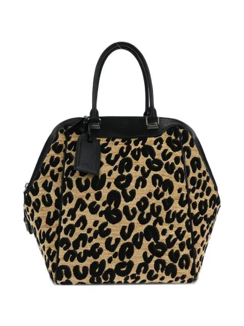 2012 leopard tote bag by LOUIS VUITTON 