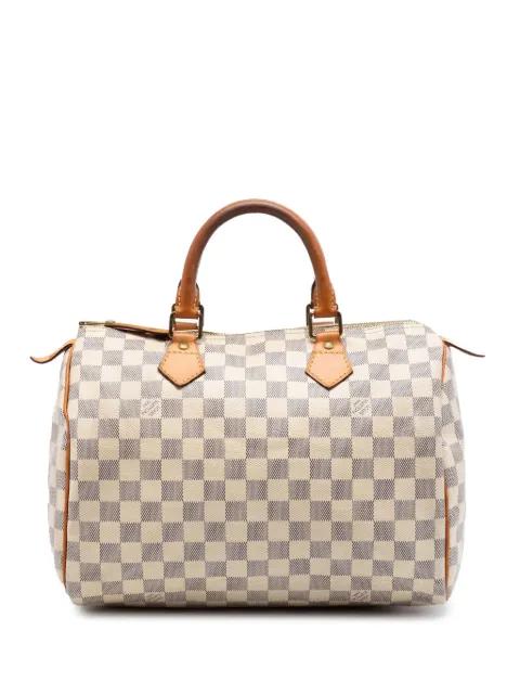 2013 Damier Azur Speedy 30 boston bag by LOUIS VUITTON 