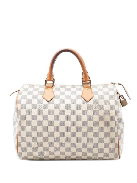 2013 Damier Azur Speedy 30 boston bag by LOUIS VUITTON 