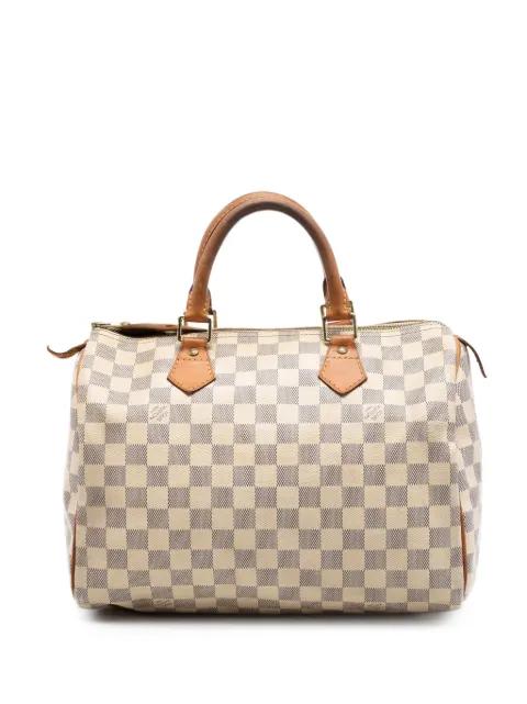 2013 Damier Azur Speedy 30 boston bag by LOUIS VUITTON 