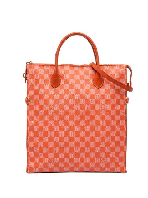 2013 Damier Couleurs Mobil Piment satchel by LOUIS VUITTON 