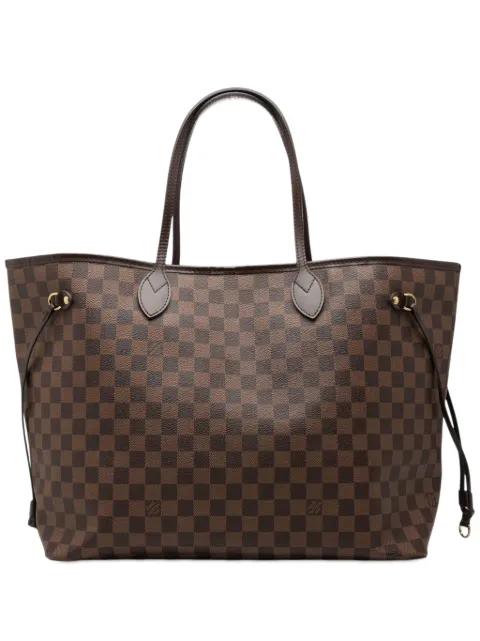 2013 Damier Ebene Neverfull GM tote bag by LOUIS VUITTON 