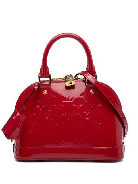 2013 Monogram Vernis Alma BB satchel by LOUIS VUITTON 