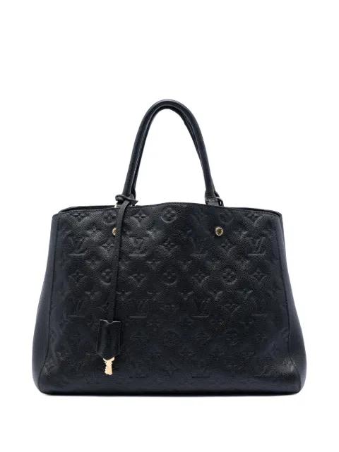 2014 Monogram Empreinte Montaigne GM satchel by LOUIS VUITTON 