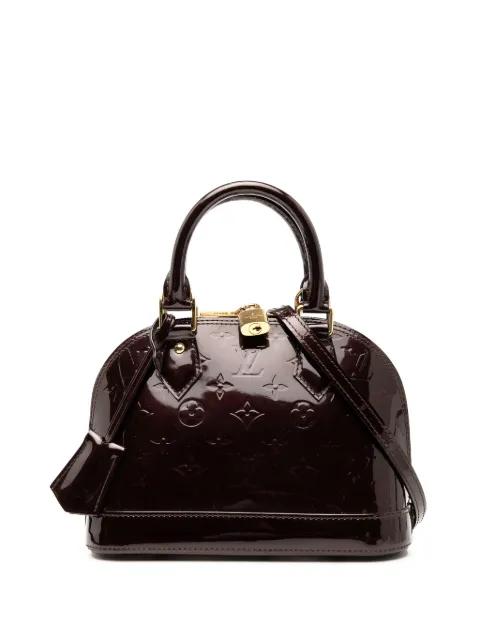 2014 Monogram Vernis Alma BB satchel by LOUIS VUITTON 