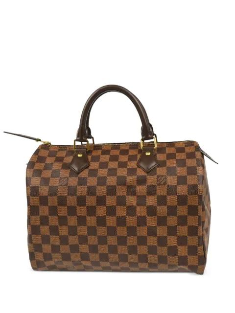 2014 Speedy checkered tote bag by LOUIS VUITTON 