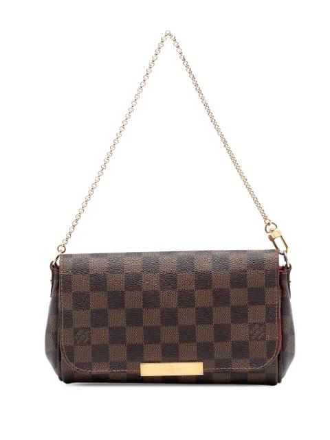 2015 Damier Ebene Favorite PM satchel by LOUIS VUITTON 
