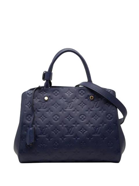 2015 Monogram Empreinte Montaigne MM satchel by LOUIS VUITTON 