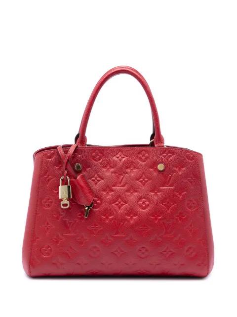 2015 Monogram Empreinte Montaigne MM satchel by LOUIS VUITTON 