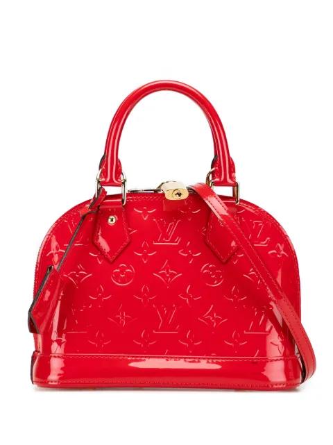 2015 Monogram Vernis Alma BB satchel by LOUIS VUITTON 