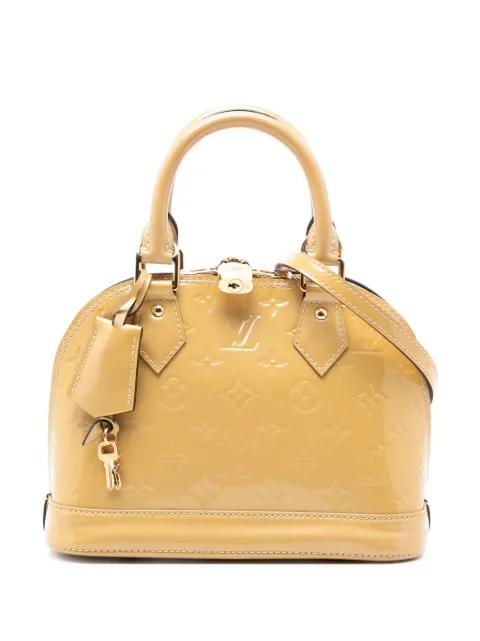 2015 Monogram Vernis Alma BB satchel by LOUIS VUITTON 