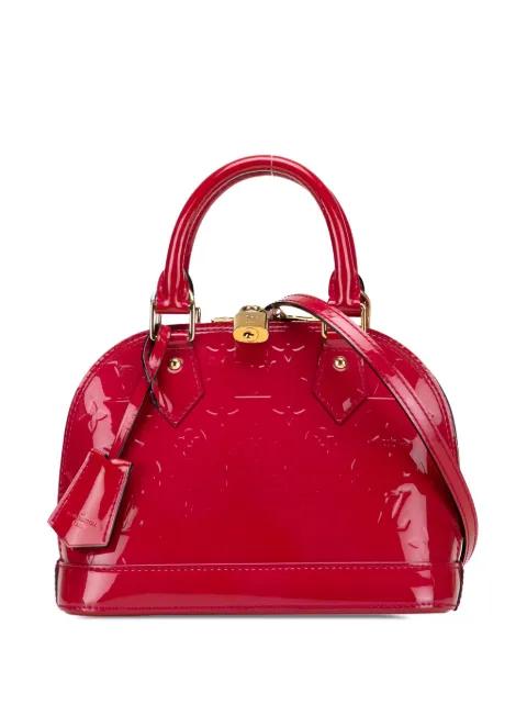 2015 Monogram Vernis Alma BB satchel by LOUIS VUITTON 
