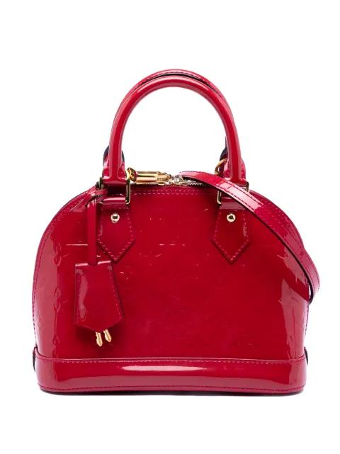 2015 Monogram Vernis Alma BB satchel by LOUIS VUITTON 