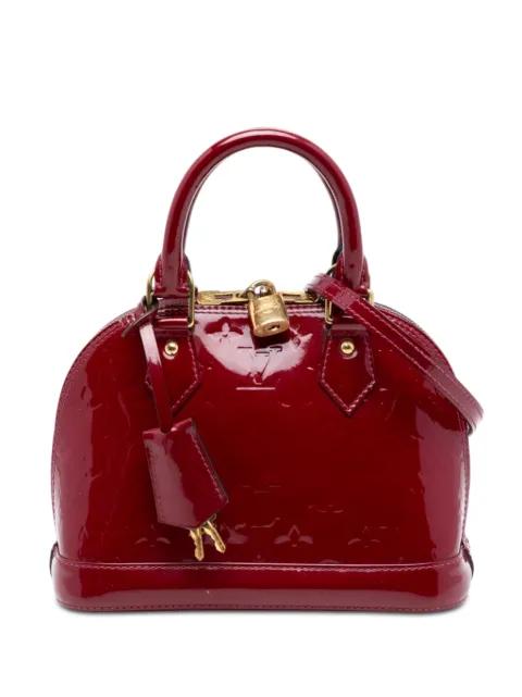 2015 Monogram Vernis Alma BB satchel by LOUIS VUITTON 