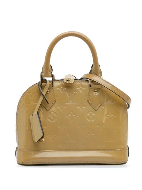 2015 Monogram Vernis Alma BB satchel by LOUIS VUITTON 