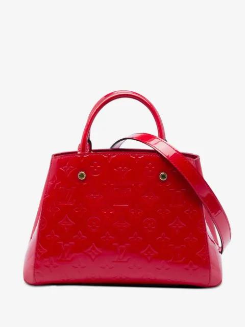 2015 Monogram Vernis Montaigne BB satchel by LOUIS VUITTON 