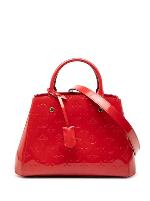 2015 Monogram Vernis Montaigne BB satchel by LOUIS VUITTON 
