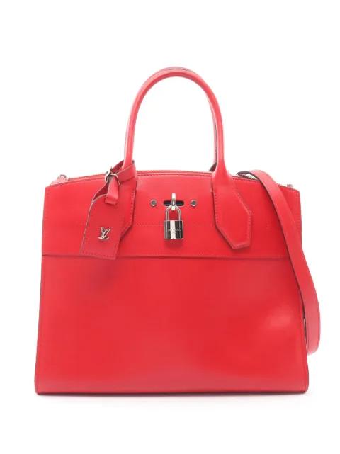2015 Taurillon City Steamer MM handbag by LOUIS VUITTON 