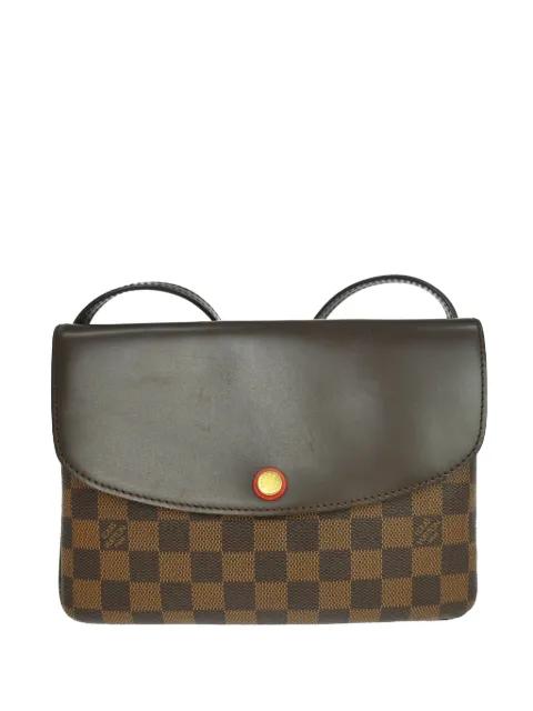 2015 Twice Damier shoulder bag by LOUIS VUITTON 