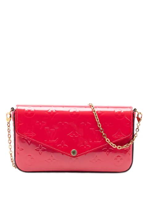 2016 Monogram Vernis Pochette Felicie crossbody bag by LOUIS VUITTON 2016 Monogram Vernis Pochette Felicie crossbody bag by LOUIS VUITTON