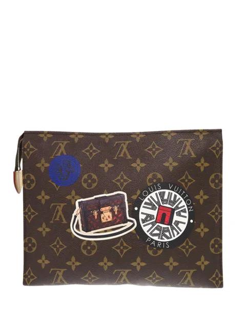 2016 Monogram World Tour Toiletry Pouch 26 clutch bag by LOUIS VUITTON 