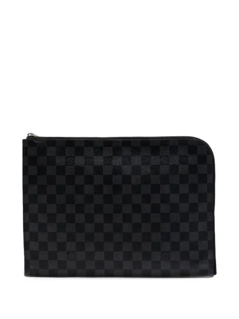 2017 Damier Graphite Pochette Jour GM clutch bag by LOUIS VUITTON 