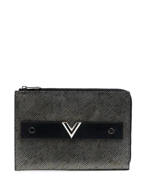 2017 Epi Essential V Pochette clutch bag by LOUIS VUITTON 