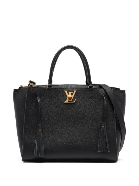 2017 Lockme leather tote bag by LOUIS VUITTON 