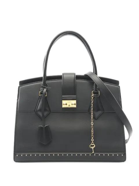 2017 MM Marly studded leather handbag by LOUIS VUITTON 