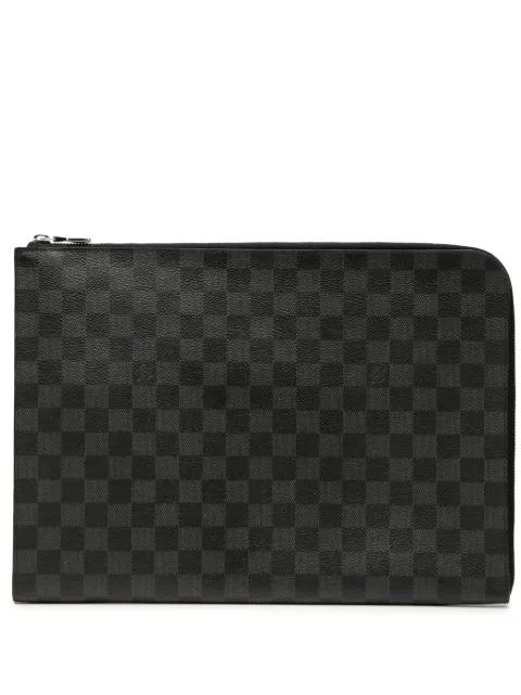 2018 Damier Graphite Pochette Jour GM clutch bag by LOUIS VUITTON 2018 Damier Graphite Pochette Jour GM clutch bag by LOUIS VUITTON