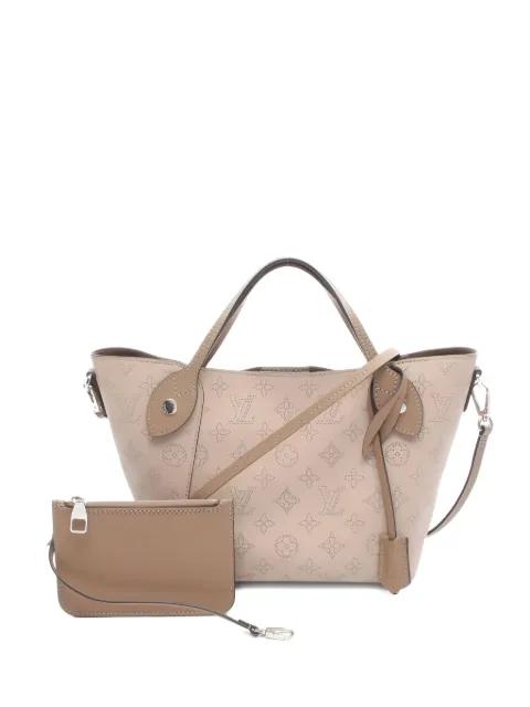 2018 Hina PM Mahina carré-leather shoulder bag by LOUIS VUITTON 