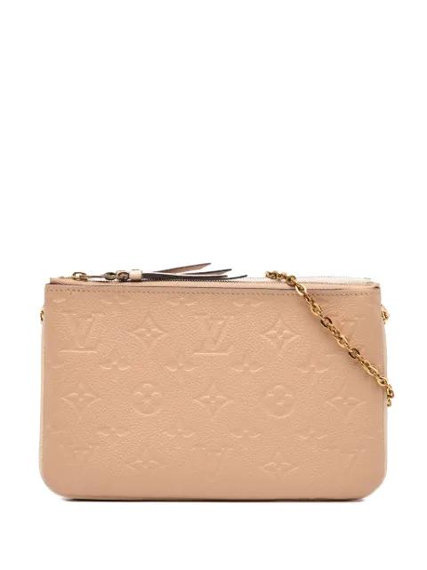 2018 Monogram Empreinte Double Zip Pochette crossbody bag by LOUIS VUITTON 2018 Monogram Empreinte Double Zip Pochette crossbody bag by LOUIS VUITTON